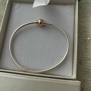 Cape Cod single Ball Bracelet 14k and sterling